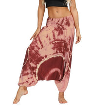 Load image into Gallery viewer, Harem Pants Women's Ladies Casual Summer Loose Trousers Штаны Female Baggy Boho Aladdin Print Casual Fashion Jumpsuit Pants 2021