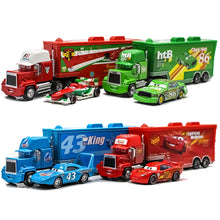 Load image into Gallery viewer, Disney Pixar Cars 3 toys Lightning McQueen 1:55 Diecast Jackson Storm Mater Metal Alloy Model Children's Birthday Gift Boy Toys