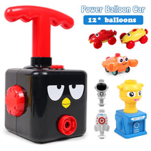 Load image into Gallery viewer, NEW Power Balloon Launch Tower Toy Puzzle Fun Education Inertia Air Power Balloon Car Science Experimen Toy for Children Gift