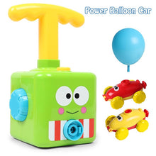 Load image into Gallery viewer, NEW Power Balloon Launch Tower Toy Puzzle Fun Education Inertia Air Power Balloon Car Science Experimen Toy for Children Gift