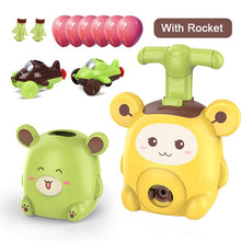 Load image into Gallery viewer, NEW Power Balloon Launch Tower Toy Puzzle Fun Education Inertia Air Power Balloon Car Science Experimen Toy for Children Gift