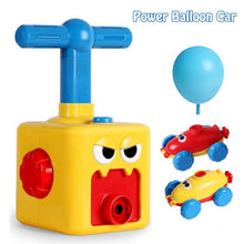 Load image into Gallery viewer, NEW Power Balloon Launch Tower Toy Puzzle Fun Education Inertia Air Power Balloon Car Science Experimen Toy for Children Gift
