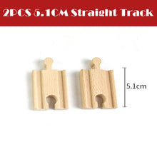 Load image into Gallery viewer, New All Kinds Wooden Track Parts Beech Wooden Railway Train Track Toy Accessories Fit Biro All Brands Wood Tracks Toys for Kids