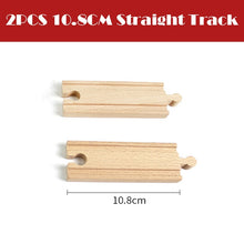 Load image into Gallery viewer, New All Kinds Wooden Track Parts Beech Wooden Railway Train Track Toy Accessories Fit Biro All Brands Wood Tracks Toys for Kids