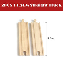 Load image into Gallery viewer, New All Kinds Wooden Track Parts Beech Wooden Railway Train Track Toy Accessories Fit Biro All Brands Wood Tracks Toys for Kids