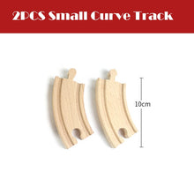 Load image into Gallery viewer, New All Kinds Wooden Track Parts Beech Wooden Railway Train Track Toy Accessories Fit Biro All Brands Wood Tracks Toys for Kids