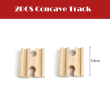 Load image into Gallery viewer, New All Kinds Wooden Track Parts Beech Wooden Railway Train Track Toy Accessories Fit Biro All Brands Wood Tracks Toys for Kids