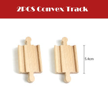 Load image into Gallery viewer, New All Kinds Wooden Track Parts Beech Wooden Railway Train Track Toy Accessories Fit Biro All Brands Wood Tracks Toys for Kids