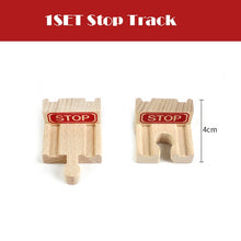 Load image into Gallery viewer, New All Kinds Wooden Track Parts Beech Wooden Railway Train Track Toy Accessories Fit Biro All Brands Wood Tracks Toys for Kids
