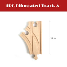 Load image into Gallery viewer, New All Kinds Wooden Track Parts Beech Wooden Railway Train Track Toy Accessories Fit Biro All Brands Wood Tracks Toys for Kids