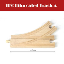 Load image into Gallery viewer, New All Kinds Wooden Track Parts Beech Wooden Railway Train Track Toy Accessories Fit Biro All Brands Wood Tracks Toys for Kids