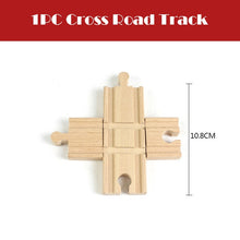Load image into Gallery viewer, New All Kinds Wooden Track Parts Beech Wooden Railway Train Track Toy Accessories Fit Biro All Brands Wood Tracks Toys for Kids