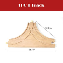 Load image into Gallery viewer, New All Kinds Wooden Track Parts Beech Wooden Railway Train Track Toy Accessories Fit Biro All Brands Wood Tracks Toys for Kids