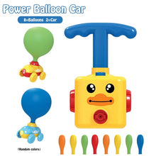 Load image into Gallery viewer, NEW Power Balloon Launch Tower Toy Puzzle Fun Education Inertia Air Power Balloon Car Science Experimen Toy for Children Gift