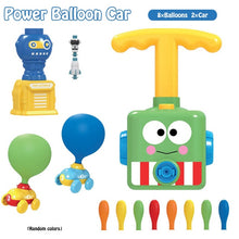 Load image into Gallery viewer, NEW Power Balloon Launch Tower Toy Puzzle Fun Education Inertia Air Power Balloon Car Science Experimen Toy for Children Gift