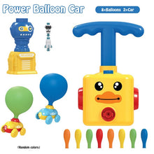 Load image into Gallery viewer, NEW Power Balloon Launch Tower Toy Puzzle Fun Education Inertia Air Power Balloon Car Science Experimen Toy for Children Gift