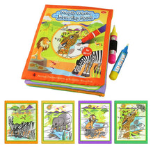 Load image into Gallery viewer, Magic Water Drawing Books Coloring Books Doodle & Magic Pen Painting Drawing Board Children DIY Painting Toys Birthday Gifts