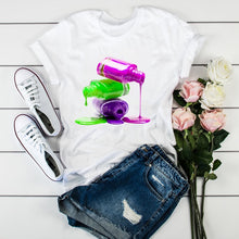 Load image into Gallery viewer, Women 3D Print 90s Vogue Fashion Tops Tumblr Tshirts T Clothes Shirt Womens Ladies Graphic Female Tee T-Shirt Clothing