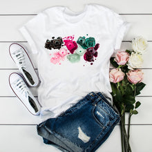 Load image into Gallery viewer, Women 3D Print 90s Vogue Fashion Tops Tumblr Tshirts T Clothes Shirt Womens Ladies Graphic Female Tee T-Shirt Clothing