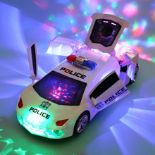 Load image into Gallery viewer, Electric dancing deformation rotating universal police car toy car boy toy child kid girl car Christmas birthday gift