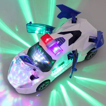 Load image into Gallery viewer, Electric dancing deformation rotating universal police car toy car boy toy child kid girl car Christmas birthday gift