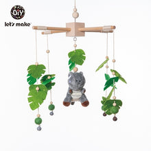 Load image into Gallery viewer, Baby Rattles Crib Mobiles Toy Bed Bell Musical Box 0-12month Cloud Cotton Carousel For Cots Projection