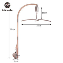 Load image into Gallery viewer, Baby Rattles Crib Mobiles Toy Bed Bell Musical Box 0-12month Cloud Cotton Carousel For Cots Projection