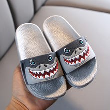 Load image into Gallery viewer, Summer Children Slippers For Boys Girls Beach Sandals Baby House Slippers Home Pvc Flat Flip Flop Kids Non-slip Bathroom Shoes