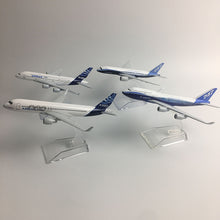 Load image into Gallery viewer, JASON TUTU Original model a380 airbus Boeing 747 airplane model aircraft Diecast Model Metal 1:400 airplane toy Gift collection
