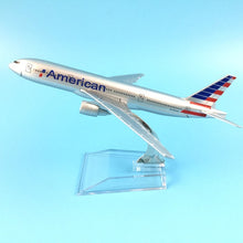 Load image into Gallery viewer, JASON TUTU Original model a380 airbus Boeing 747 airplane model aircraft Diecast Model Metal 1:400 airplane toy Gift collection