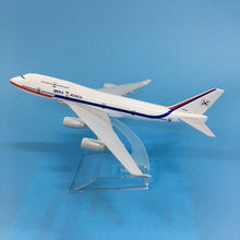 Load image into Gallery viewer, JASON TUTU Original model a380 airbus Boeing 747 airplane model aircraft Diecast Model Metal 1:400 airplane toy Gift collection