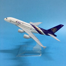 Load image into Gallery viewer, JASON TUTU Original model a380 airbus Boeing 747 airplane model aircraft Diecast Model Metal 1:400 airplane toy Gift collection