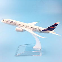 Load image into Gallery viewer, JASON TUTU Original model a380 airbus Boeing 747 airplane model aircraft Diecast Model Metal 1:400 airplane toy Gift collection