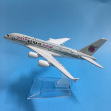 Load image into Gallery viewer, JASON TUTU Original model a380 airbus Boeing 747 airplane model aircraft Diecast Model Metal 1:400 airplane toy Gift collection