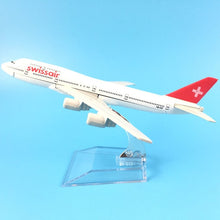 Load image into Gallery viewer, JASON TUTU Original model a380 airbus Boeing 747 airplane model aircraft Diecast Model Metal 1:400 airplane toy Gift collection