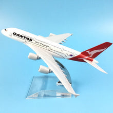 Load image into Gallery viewer, JASON TUTU Original model a380 airbus Boeing 747 airplane model aircraft Diecast Model Metal 1:400 airplane toy Gift collection