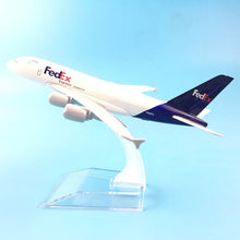 Load image into Gallery viewer, JASON TUTU Original model a380 airbus Boeing 747 airplane model aircraft Diecast Model Metal 1:400 airplane toy Gift collection