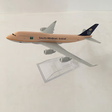 Load image into Gallery viewer, JASON TUTU Original model a380 airbus Boeing 747 airplane model aircraft Diecast Model Metal 1:400 airplane toy Gift collection