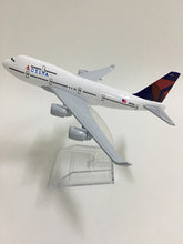 Load image into Gallery viewer, JASON TUTU Original model a380 airbus Boeing 747 airplane model aircraft Diecast Model Metal 1:400 airplane toy Gift collection