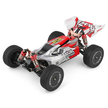 Load image into Gallery viewer, WLtoys 144001 2.4G Racing RC Car Competition 60 km/h Metal Chassis 4wd Electric RC Formula Car Remote Control Toys for Children