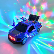 Load image into Gallery viewer, Electric dancing deformation rotating universal police car toy car boy toy child kid girl car Christmas birthday gift