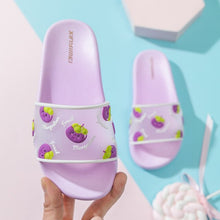 Load image into Gallery viewer, 2021 New Cute Kids Shoes Dinosaur Fruit Duck Car Baby Slippers Children Slippers Boys Girls Shoes Top Quality Toddler Shoes Home
