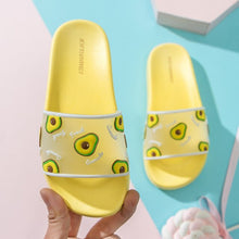 Load image into Gallery viewer, 2021 New Cute Kids Shoes Dinosaur Fruit Duck Car Baby Slippers Children Slippers Boys Girls Shoes Top Quality Toddler Shoes Home
