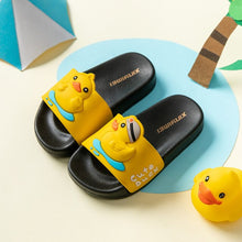 Load image into Gallery viewer, 2021 New Cute Kids Shoes Dinosaur Fruit Duck Car Baby Slippers Children Slippers Boys Girls Shoes Top Quality Toddler Shoes Home