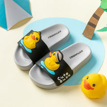 Load image into Gallery viewer, 2021 New Cute Kids Shoes Dinosaur Fruit Duck Car Baby Slippers Children Slippers Boys Girls Shoes Top Quality Toddler Shoes Home
