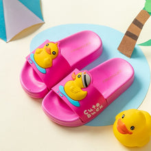 Load image into Gallery viewer, 2021 New Cute Kids Shoes Dinosaur Fruit Duck Car Baby Slippers Children Slippers Boys Girls Shoes Top Quality Toddler Shoes Home