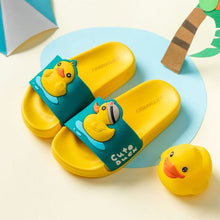 Load image into Gallery viewer, 2021 New Cute Kids Shoes Dinosaur Fruit Duck Car Baby Slippers Children Slippers Boys Girls Shoes Top Quality Toddler Shoes Home