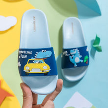 Load image into Gallery viewer, 2021 New Cute Kids Shoes Dinosaur Fruit Duck Car Baby Slippers Children Slippers Boys Girls Shoes Top Quality Toddler Shoes Home