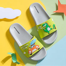 Load image into Gallery viewer, 2021 New Cute Kids Shoes Dinosaur Fruit Duck Car Baby Slippers Children Slippers Boys Girls Shoes Top Quality Toddler Shoes Home