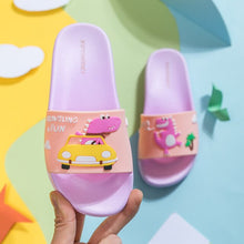 Load image into Gallery viewer, 2021 New Cute Kids Shoes Dinosaur Fruit Duck Car Baby Slippers Children Slippers Boys Girls Shoes Top Quality Toddler Shoes Home